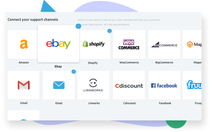 Unlimited stores & integrations